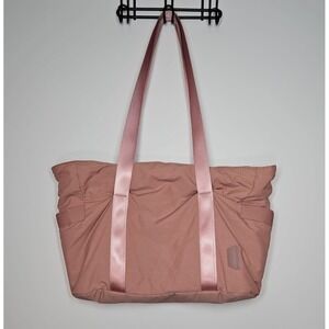 Bagsmart Medium Pink Zip Top Tote Bag  17 x 10 x 6